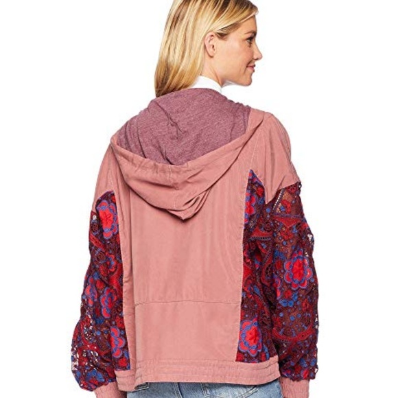 Free People Magpie Oversize Lacey Jacket - Picture 5 of 8